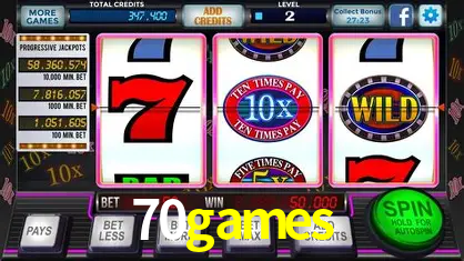 A Popularidade dos Caça-Níqueis no 70games