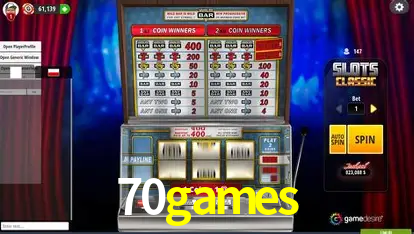 Descubra a Magia dos Jogos de Arcade no 70games